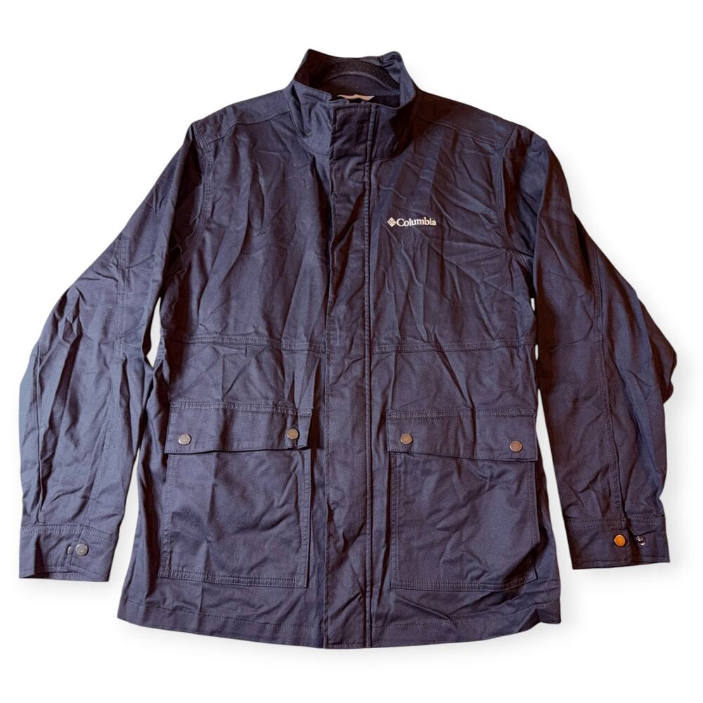 Columbia Wheeler Peak II Field Jacket Men’s L Black - Gorpcore Utility